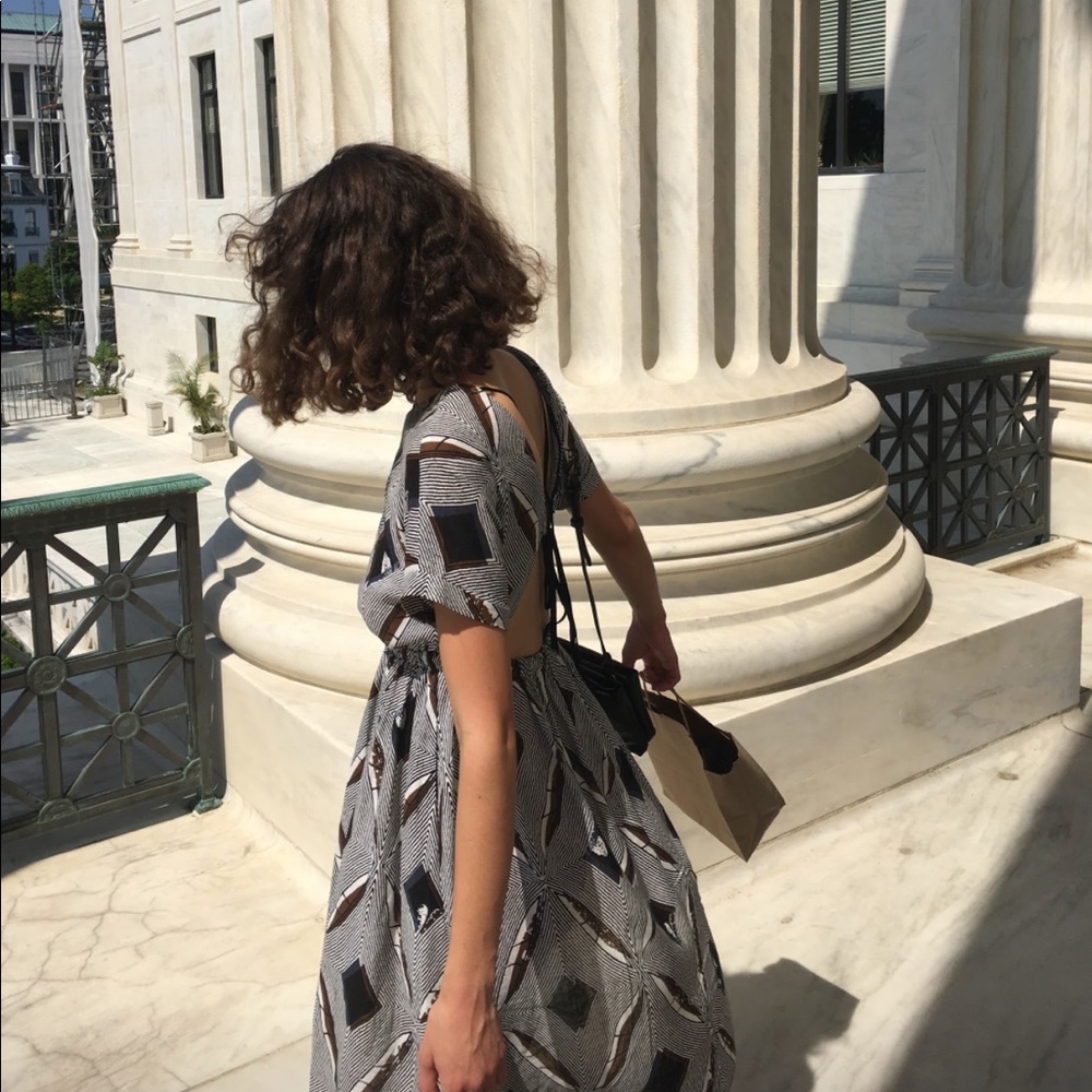 Need Supply Patterned Dress